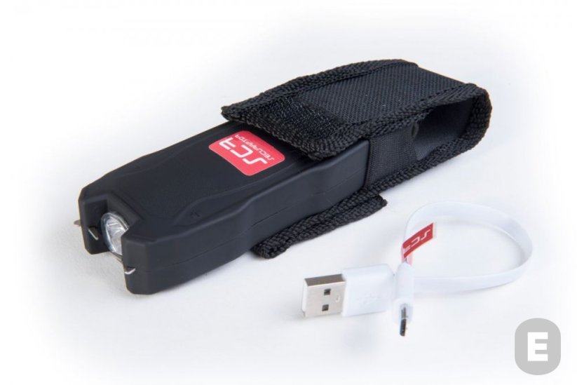 Electroșoc Securaptor Teon Mini II cu 5 milioane de volți (negru)