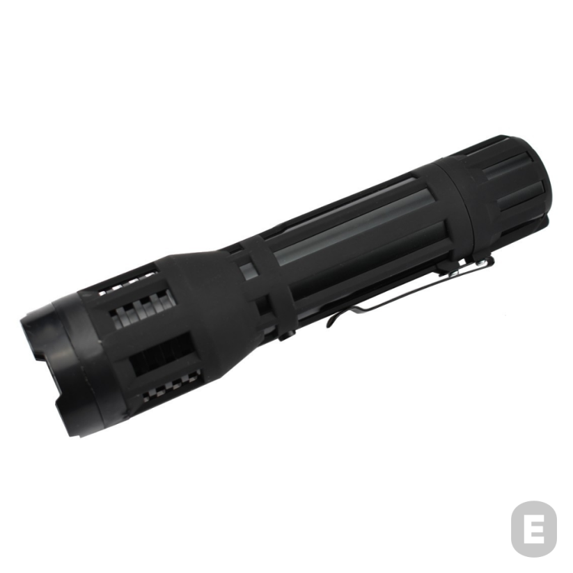 Lanternă cu electroșoc Piranha PIFC3 cu 3.2 milioane de volți (negru)