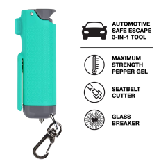Papreni sprej Sabre Red Safe Escape 18 ml (tirkizna)