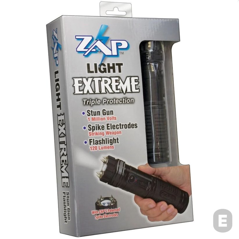 Elektrošoker + svjetiljka ZAP Light Extreme 1 milijun volti