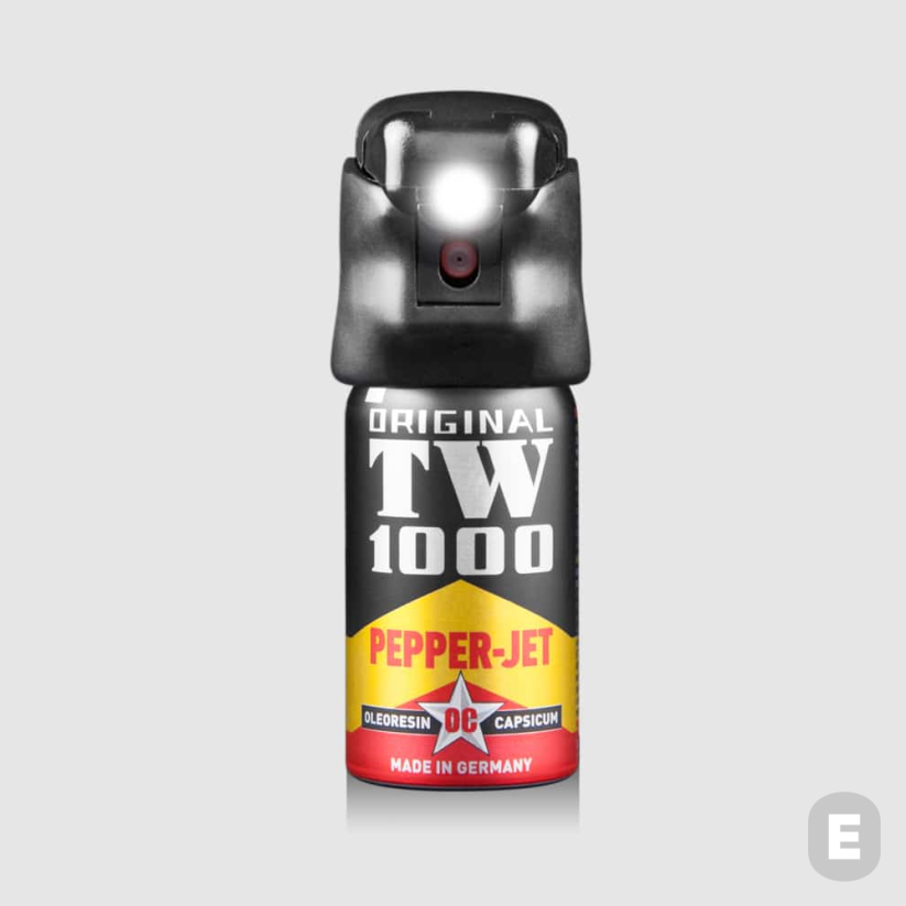 Obrambni sprej TW1000 Pepper-Jet LED 40 ml