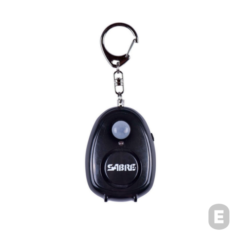 Alarmă personală cu detector de mișcare Sabre (negru)