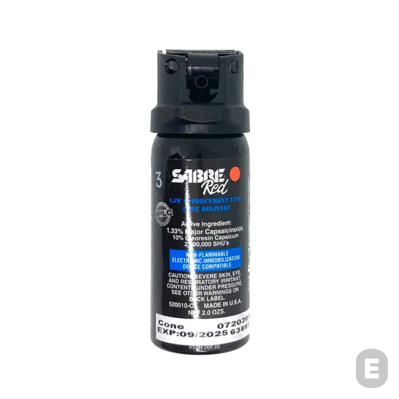 Spray paralizant Sabre Red MK-3 Cone 59 ml