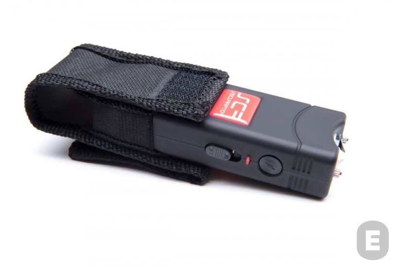 Electroșoc Securaptor Teon Mini cu 5 milioane de volți (negru)