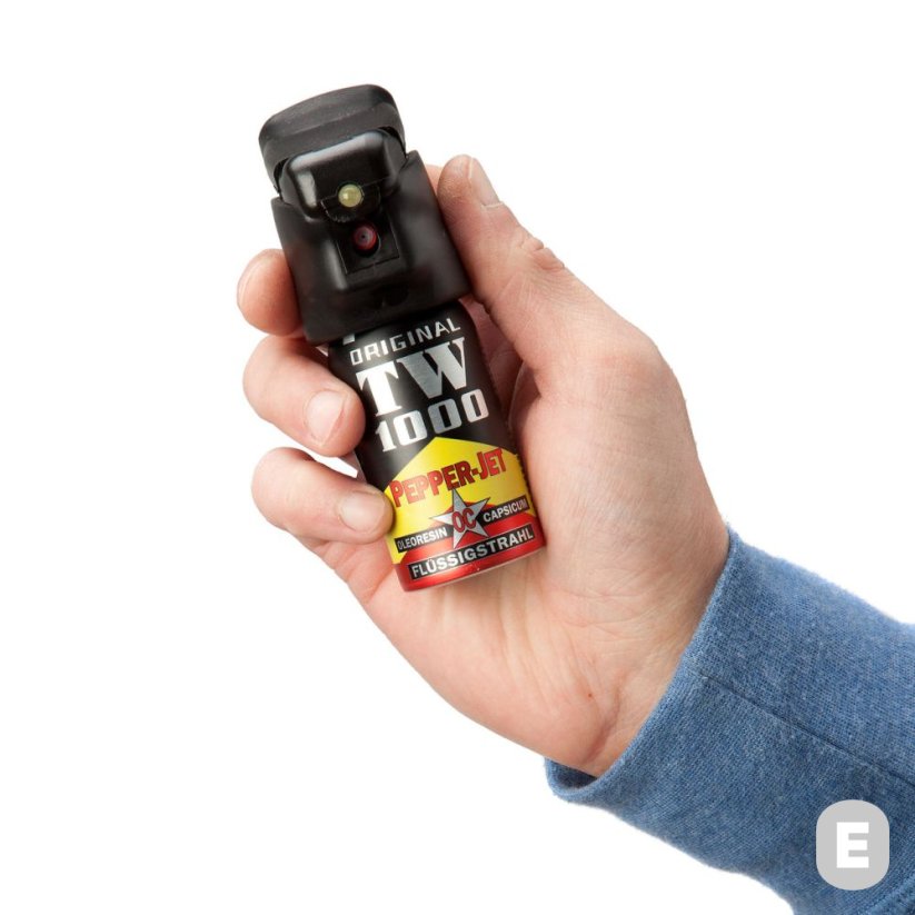 Obrambni sprej TW1000 Pepper-Jet LED 40 ml