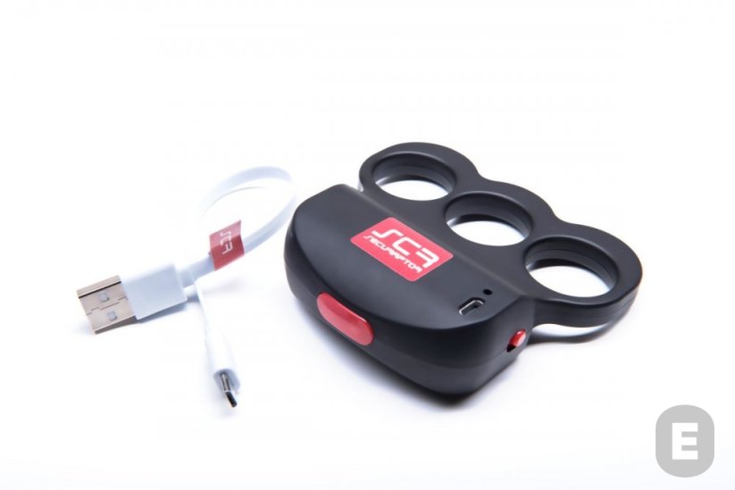 Electroșoc Securaptor Triple Ring cu 2 milioane de volți