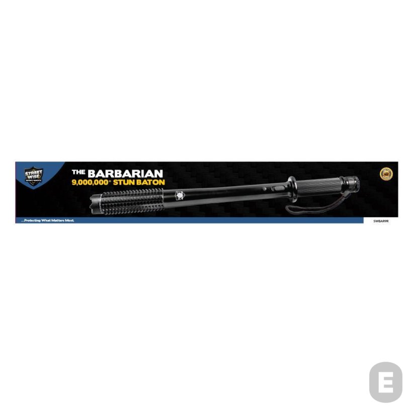 Electroșoc Streetwise Barbarian cu 9 milioane de volți - baston