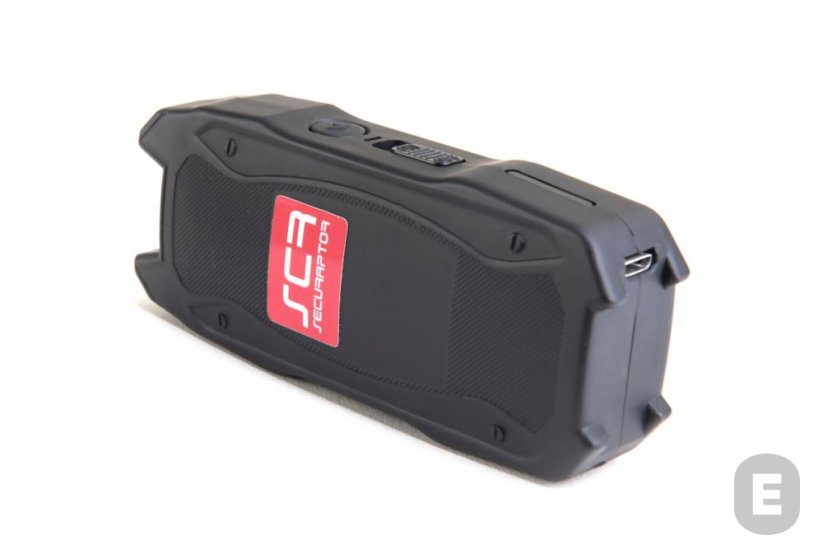 Electroșoc Securaptor Teon Mini II cu 5 milioane de volți (negru)