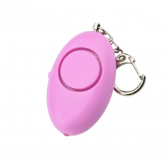 Osobni alarm s LED diodom Piranha (roza)