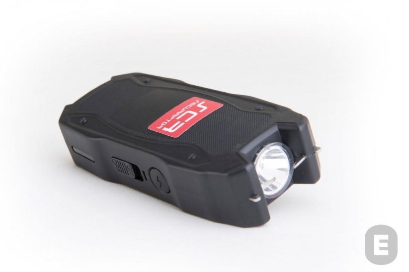 Electroșoc Securaptor Teon Mini II cu 5 milioane de volți (negru)