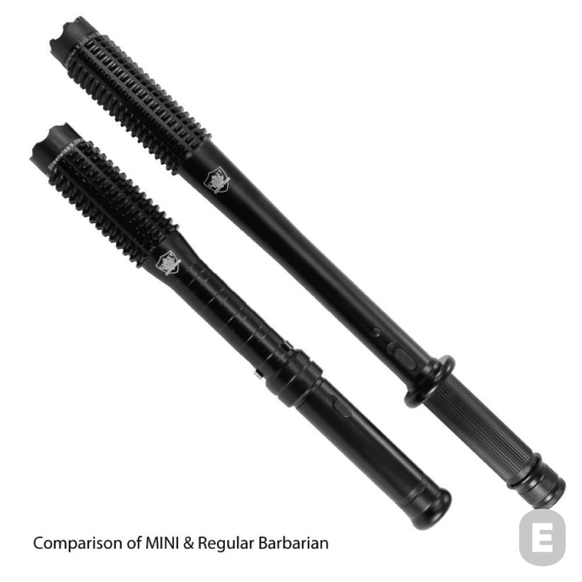 Electroșoc Streetwise Barbarian cu 9 milioane de volți - baston