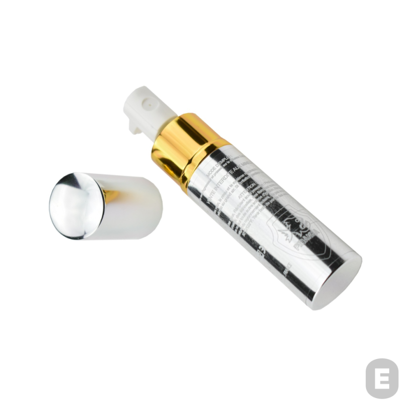 Piranha Lipstick Pepper paprika spray 22 ml (ezüst)