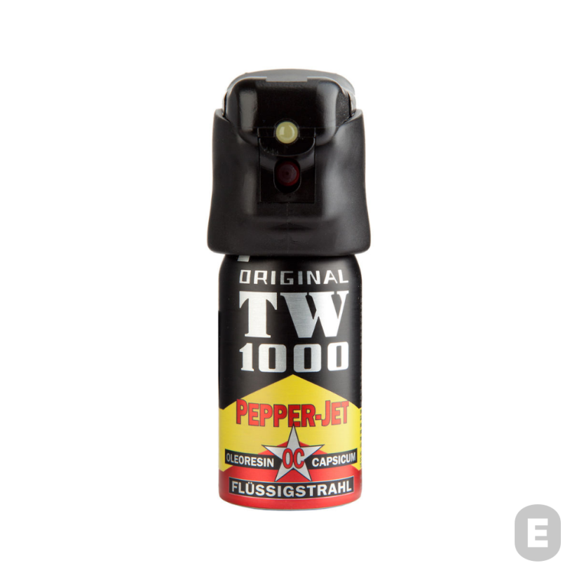 Obrambni sprej TW1000 Pepper-Jet LED 40 ml