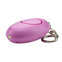 Osobni alarm s LED diodom Piranha (roza)