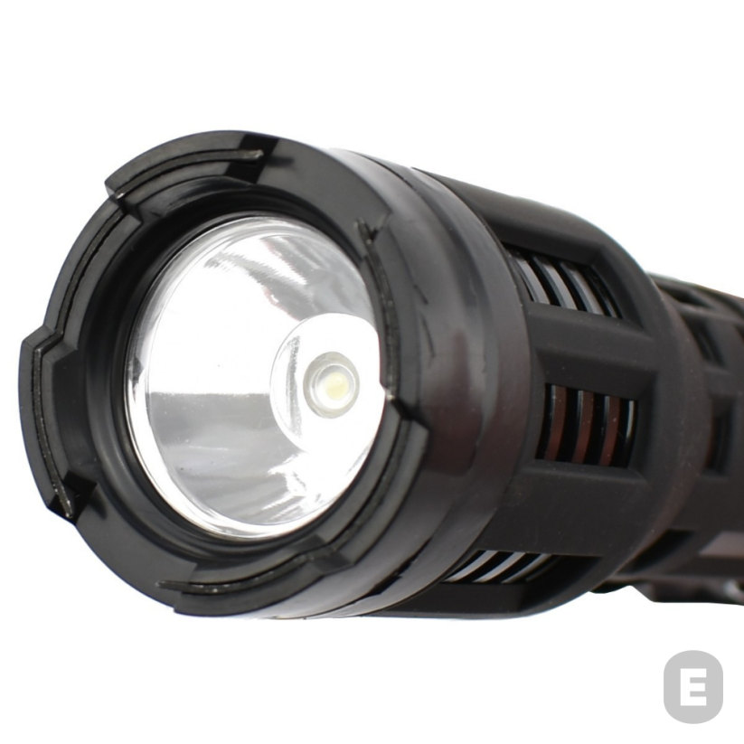 Lanternă cu electroșoc Piranha PIFC3 cu 3.2 milioane de volți (negru)